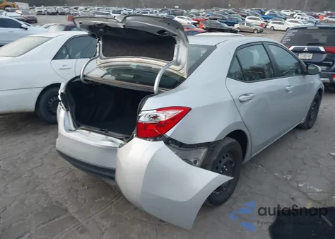 2018 Toyota Corolla Le from USA, damaged, VIN 5YFBURHE5JP817702